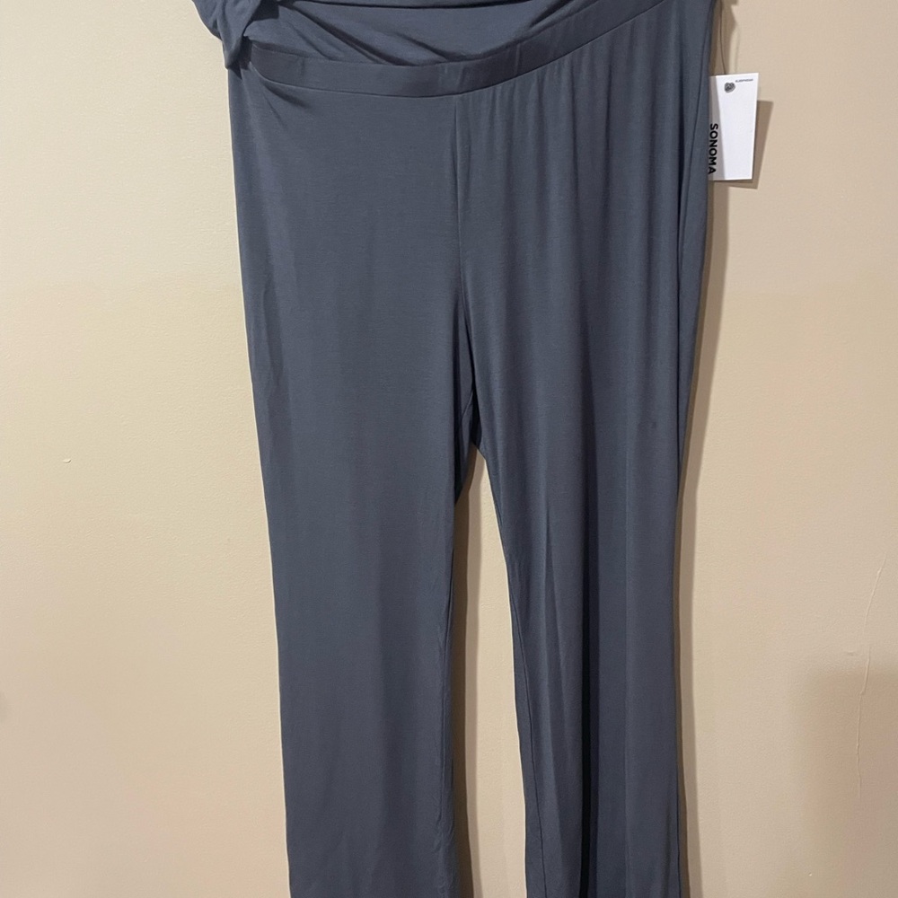 Sonoma Women's Charcoal Pajama Pants